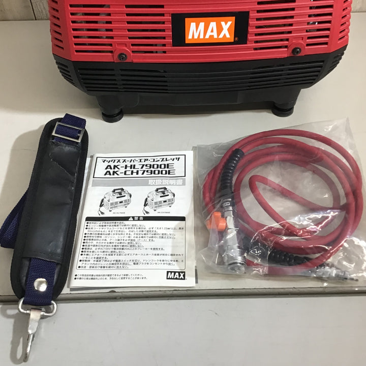 【美品 中古品】★マックス MAX エアコンプレッサー AK-HL7900E 常圧専用 【戸田店】