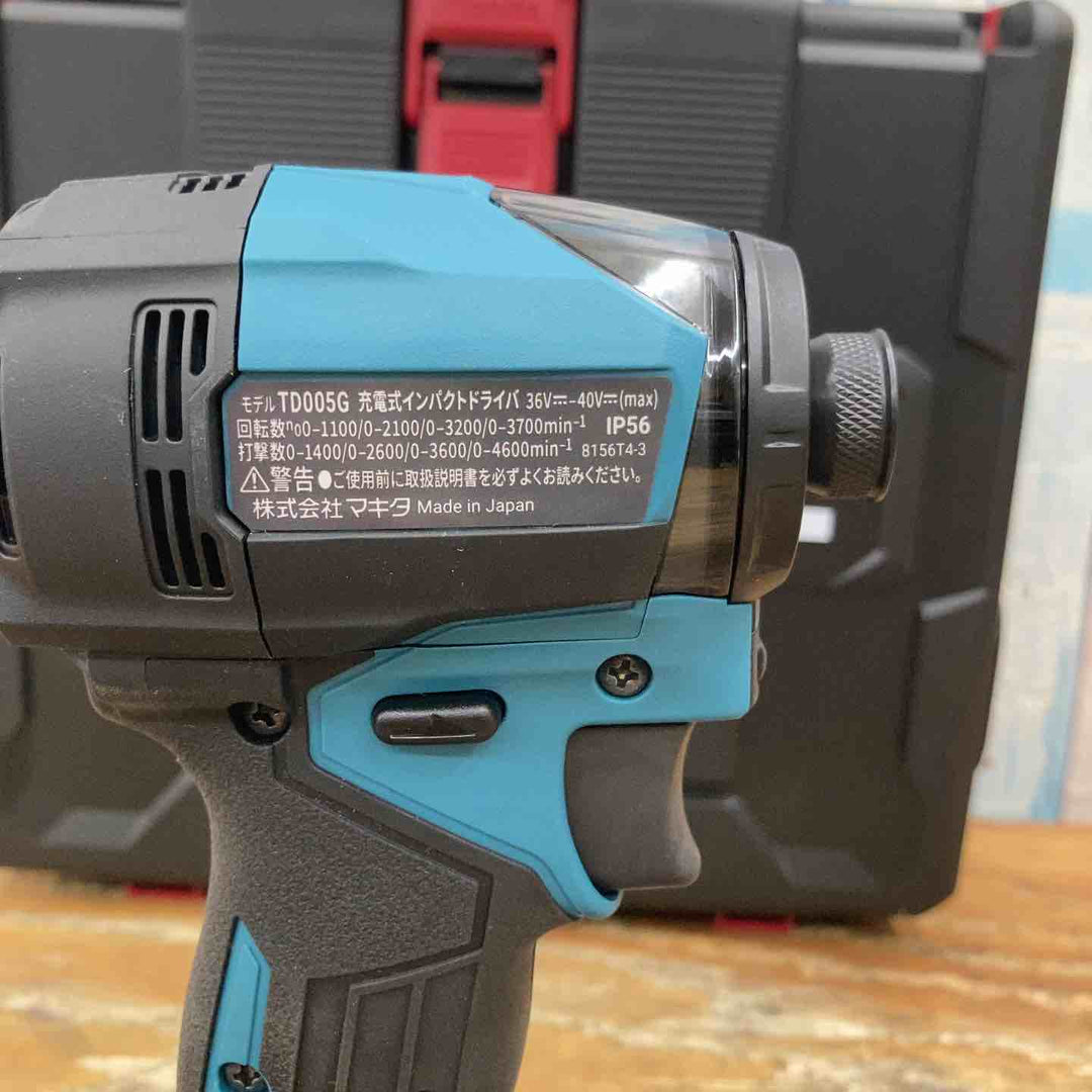 ★マキタ(makita) 40Vmaxコードレスインパクトドライバー TD005GRDX【柏店】