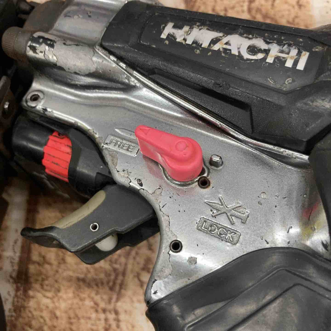 【現状品/動作詳細要確認】ハイコーキ(HIKOKI ※旧:日立工機) 高圧エア釘打ち機 NV50HR(SGK)  銀鏡モデル【所沢店】