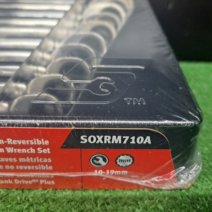 ◇スナップオン/Snap-on フランクドライブプラス コンビネーションギアレンチセット SOXRM710A ラチェッティングコンビネーションレンチ 10・11・12・13・14・15・16・17・18・19mm【岩槻店】