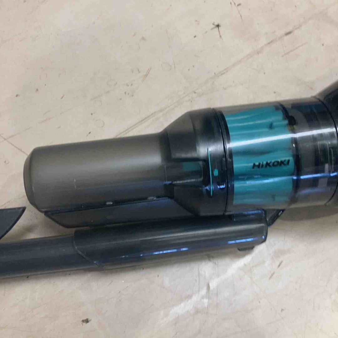 ◇HiKOKI(ハイコーキ) 36V 2段サイクロン式 コードレス クリーナー R36DB(SC)(NNAB)　本体のみ限定色カーボングレー＆アクアブルー【町田店】