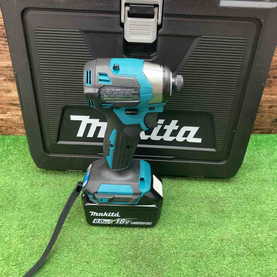 マキタ(makita) コードレスインパクトドライバー TD173DRGX 回転数(min-1)[回転/分]	最速	0～3600【川越店】