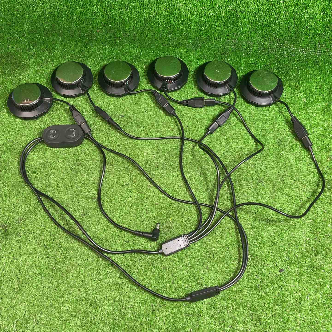 アイズフロンティア #PS1076 冷却ペルチェ６個タイプ インナーベスト＆デバイス・バッテリーセット ブラックキャラクター　Ｌ【藤沢店】