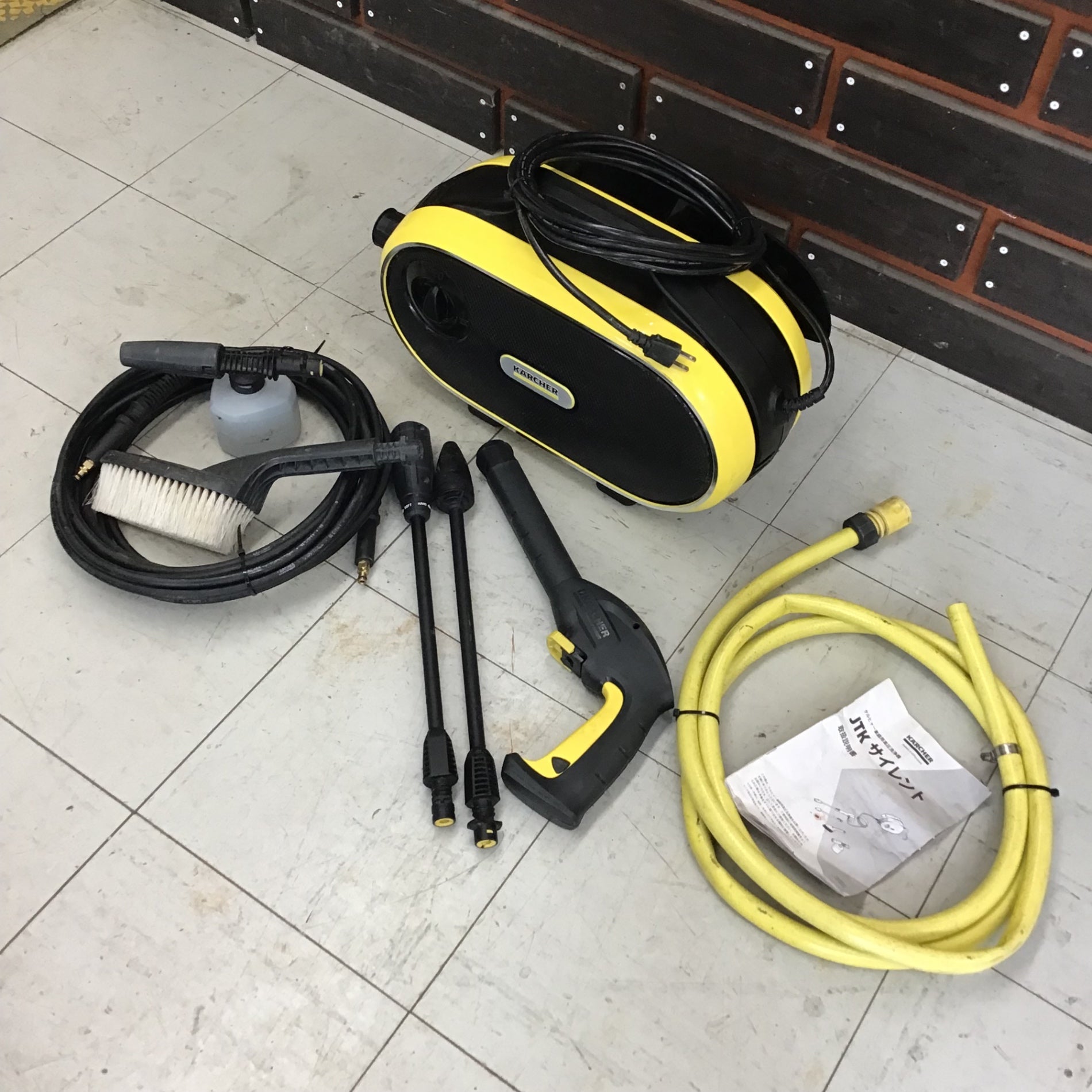 【未使用】KARCHER ケルヒャー 高圧洗浄機 JTKサイレント RYS3Vi2IPquj1ysnFbrtuHTrEV9r3v