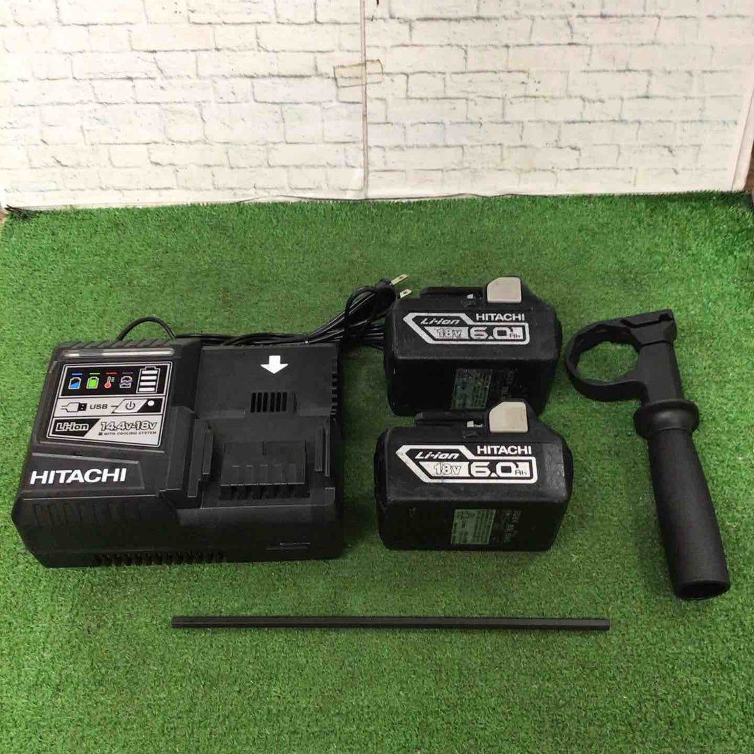 ☆ハイコーキ(HIKOKI ※旧:日立工機) コードレスハンマドリル DH18DSL(L)充電器・バッテリー付き【町田店】