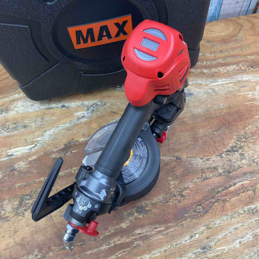 ★マックス(MAX) 高圧用釘打ち機 HN-65N4(D)_マットクールグレー【柏店】