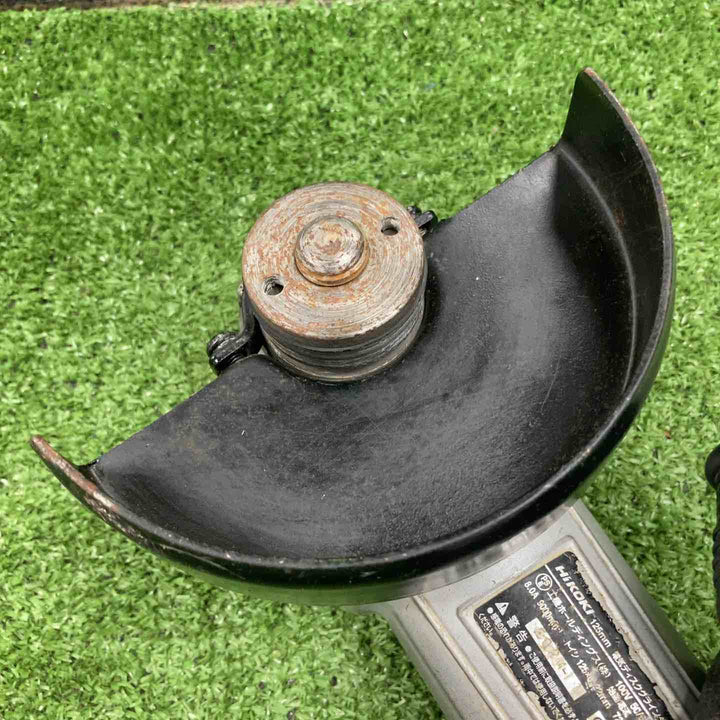 ◇HiKOKI(ハイコーキ) AC100V 125mm ディスクグラインダー アルミボディ スナップスイッチタイプ 3P可倒式プラグ付き G13SHA(E)【川崎店】