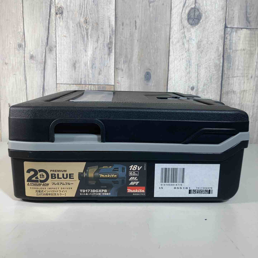 ★マキタ(makita) コードレスインパクトドライバー TD173DGXPB LXT20周年記念限定カラー  プレミアムブルー 【戸田店】