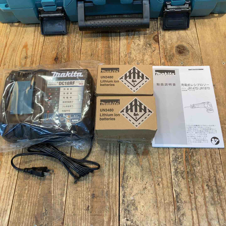 【未使用品】マキタ(makita) コードレスレシプロソー JR187DRGX【所沢店】