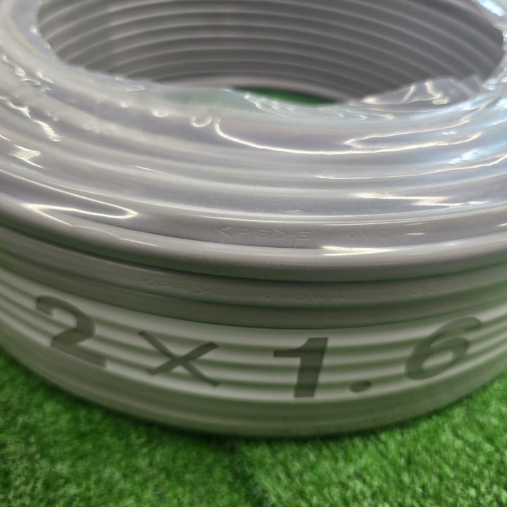 【未使用】 協和電線 VVFケーブル 1.6mm×2芯 100m巻 (灰色)  令和7年4月製 【桶川店】