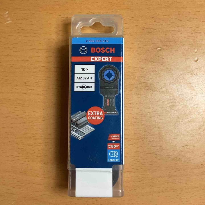 BOSCH マルチツールブレード (カットソー) スターロック 【金属用】 AIZ32AIT/10 2608900016 長持ち 硬質 金属 耐久性 頑丈 鉄筋 【越谷店】