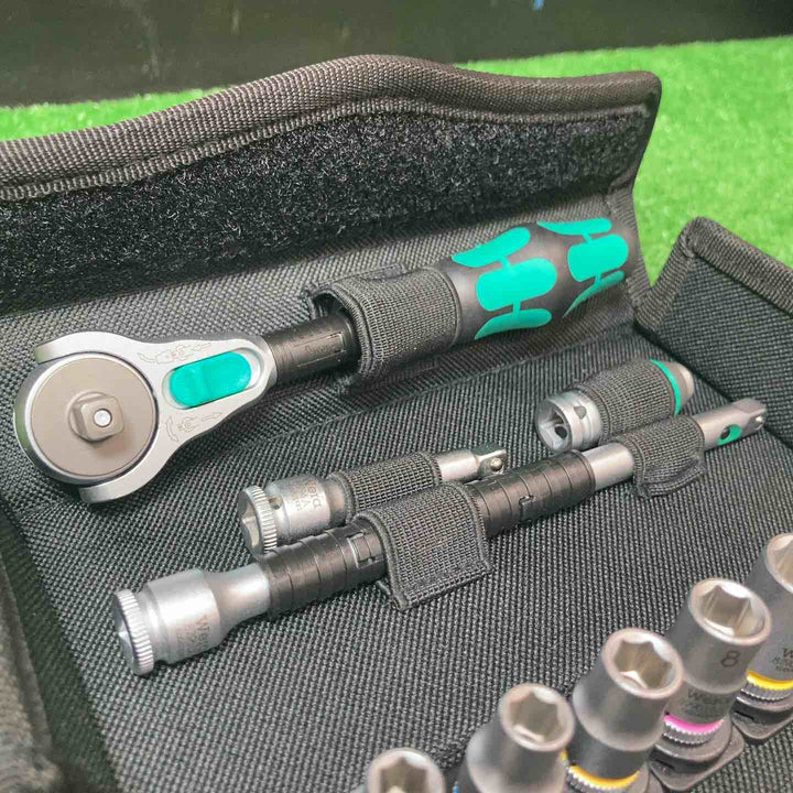 Wera/ヴェラ Zyklop 8100 SA 6 スピードラチェット1/4" セット 28点セット【岩槻店】