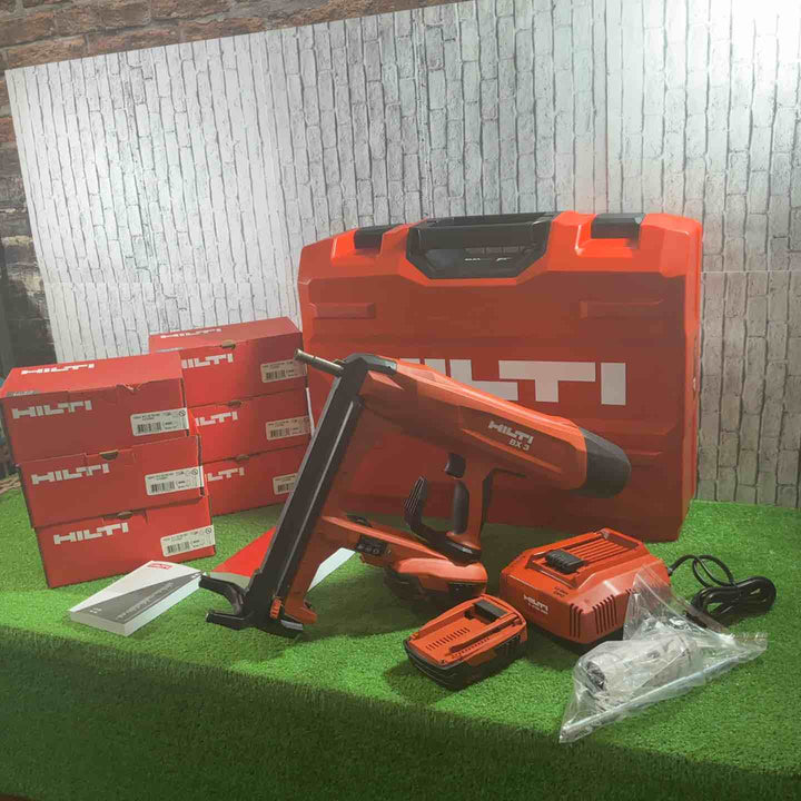 ◇ヒルティ(HILTI) コードレスコンクリートネイラー BX3-L-22(BX3 22) 21.6V フルセット 動作確認済【川口店】