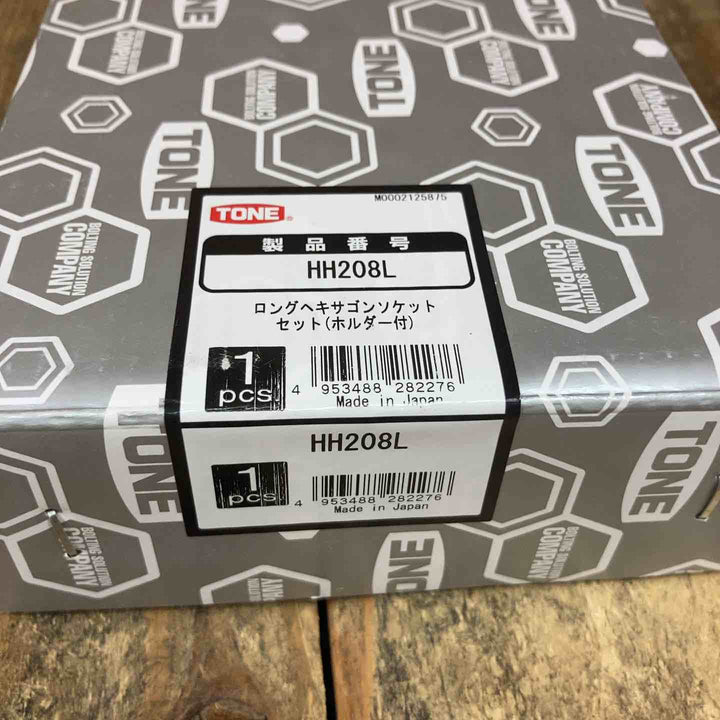 トネ(TONE) 6.35sq ヘキサゴンソケットセット HH212 ロング HH208L 2点まとめ ※詳細は備考欄【所沢店】