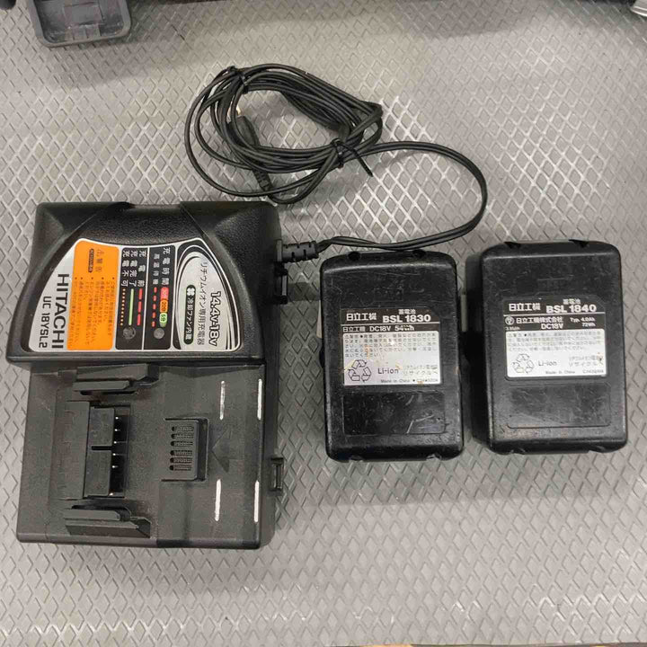 ★ハイコーキ(HIKOKI ※旧:日立工機) コードレス振動ドリルドライバー DV18DBL(2LLCK)(L)【所沢店】