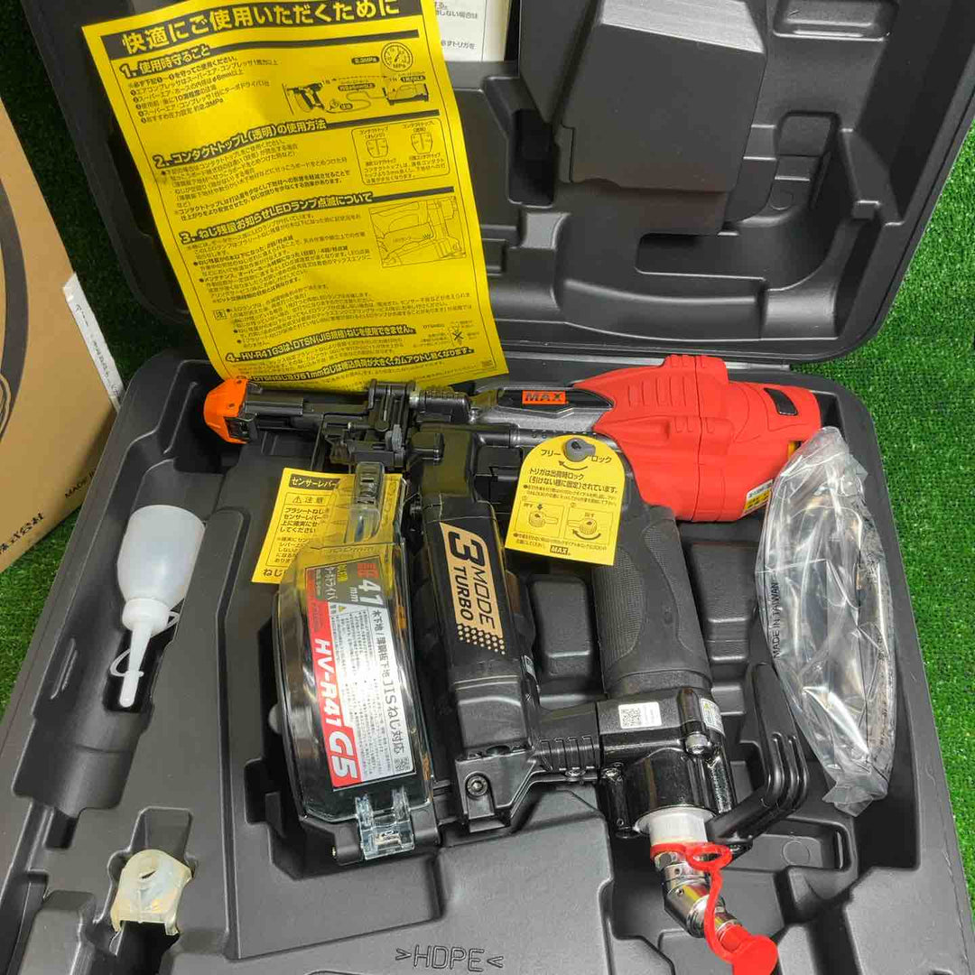 マックス(MAX) 高圧エアネジ打ち機 HV-R41G5-R【藤沢店】