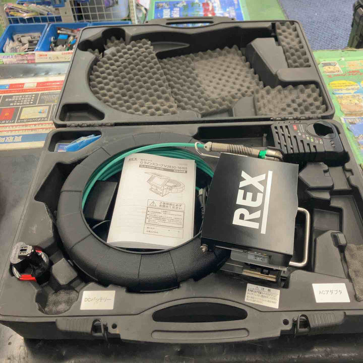 【中古品】 レッキス/REX 管内カメラGラインスコープ・V2830 【桶川店】