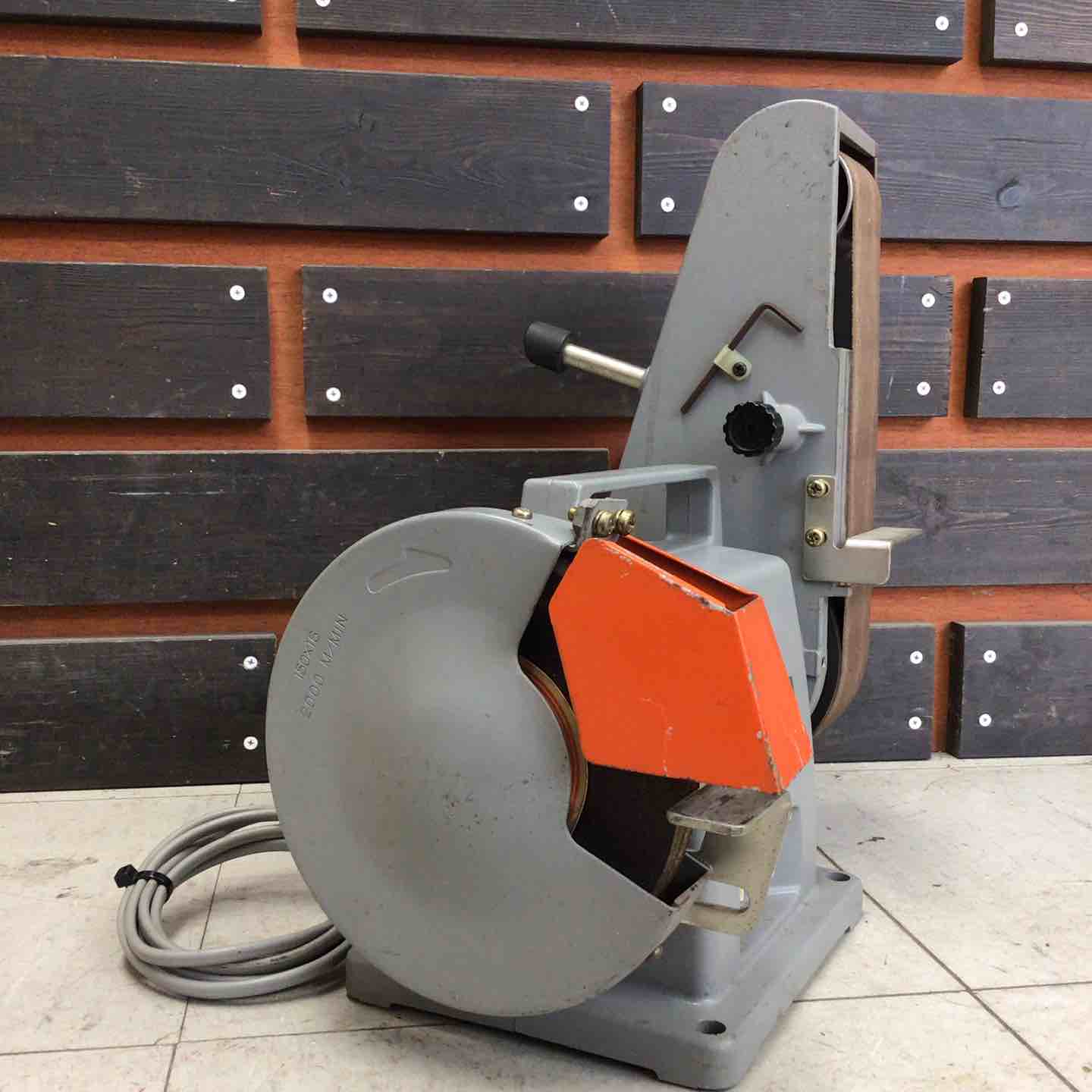 【中古】日立 HIKOKI BGM-50 50mm ベルトグラインダー 　研磨機　製造年月2019年1月 埼玉・川越などの電動工具の買取、販売はちゅら工具専門店へ