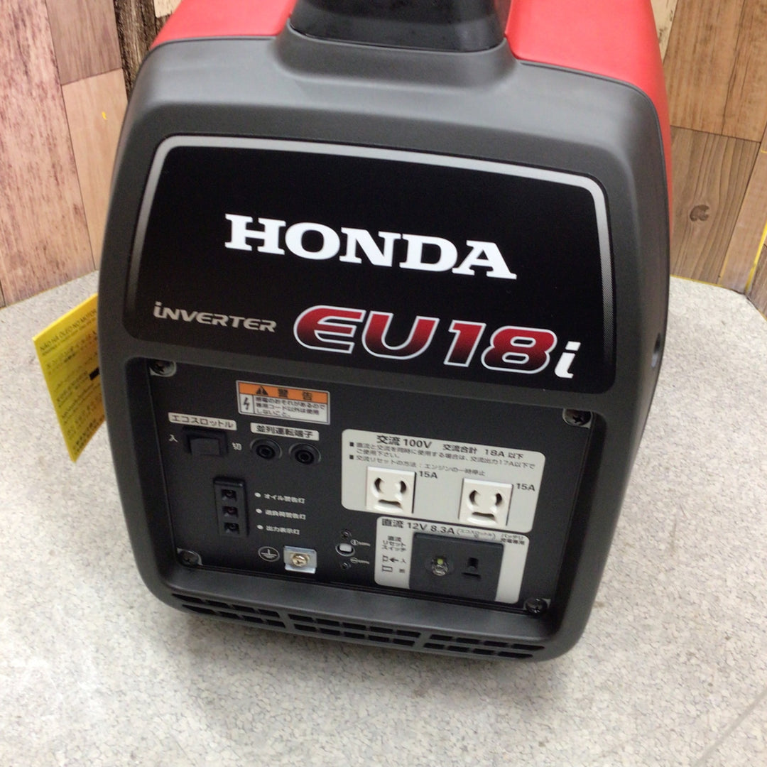 ★ホンダ(HONDA) インバーター発電機 EU18i【八潮店】