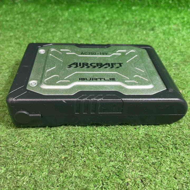 ◇バートル (BURTLE) エアークラフト 19Vリチウムイオンバッテリー ブラック AC360 35 F AC360-19V  空調服用【藤沢店】