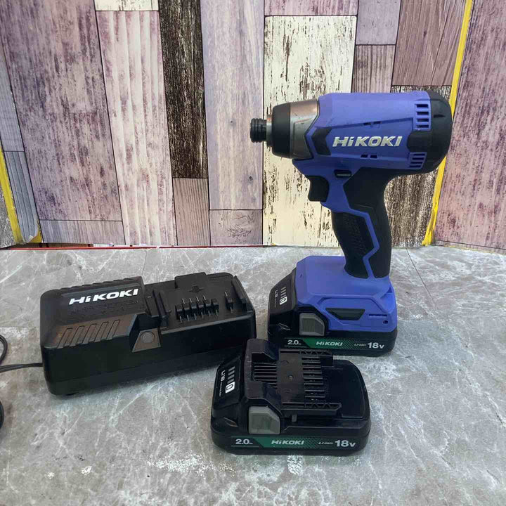 ◇ハイコーキ(HIKOKI ※旧:日立工機) コードレスインパクトドライバ FWH18DA(2BG)【八潮店】