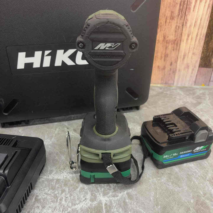 ★ハイコーキ(HIKOKI ※旧:日立工機) コードレスインパクトドライバ フォレストグリーン WH36DD(2XHGSZ)【八潮店】