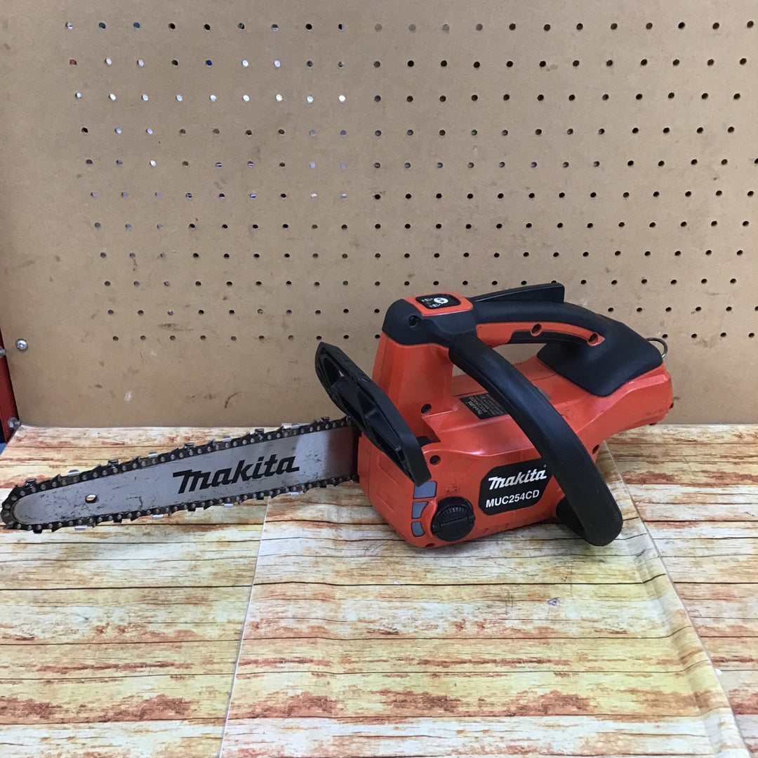 〇マキタ(makita) コードレスチェンソー(赤) カービングバー  MUC254CDZR【川崎店】