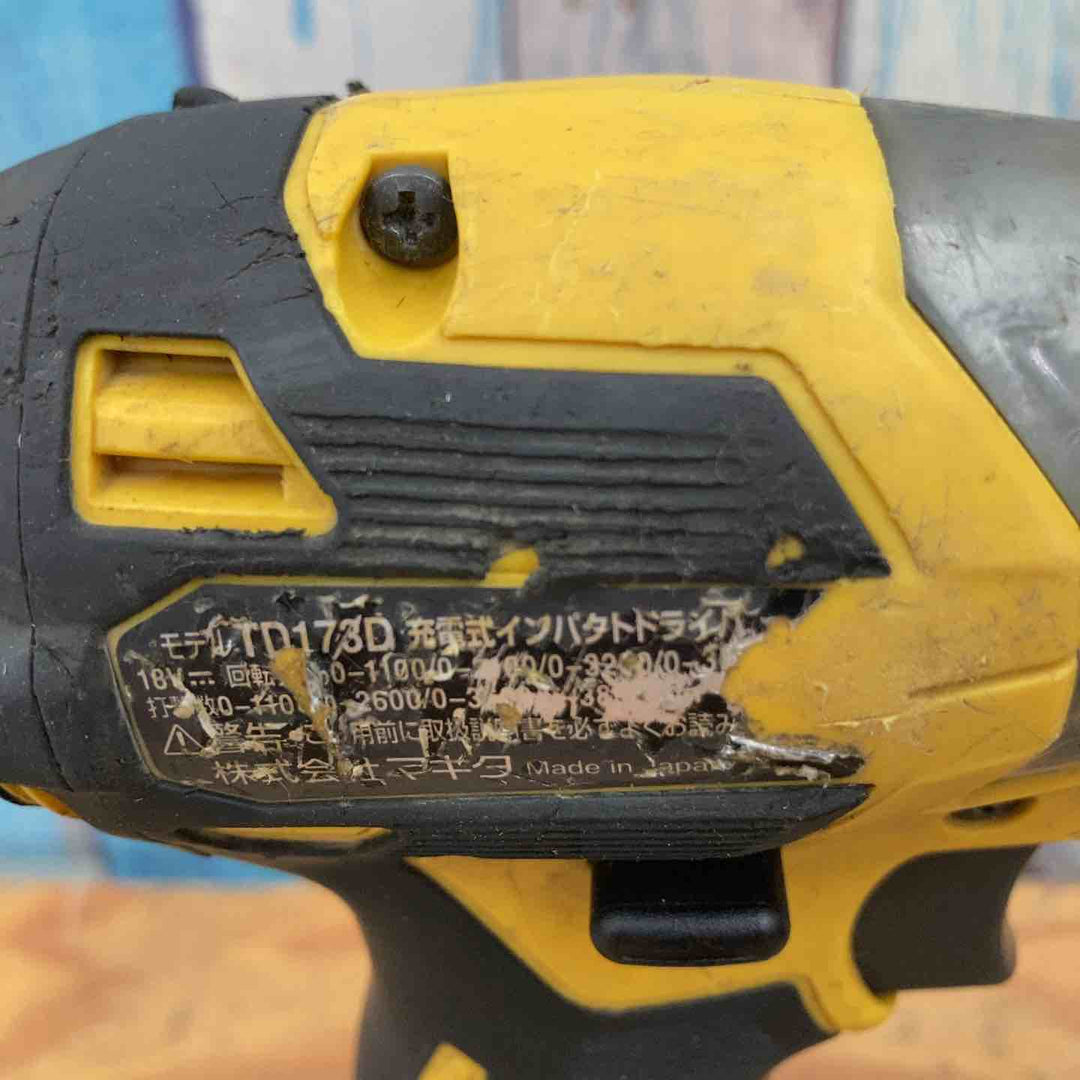 ★マキタ(makita) コードレスインパクトドライバー TD173DZFY【柏店】