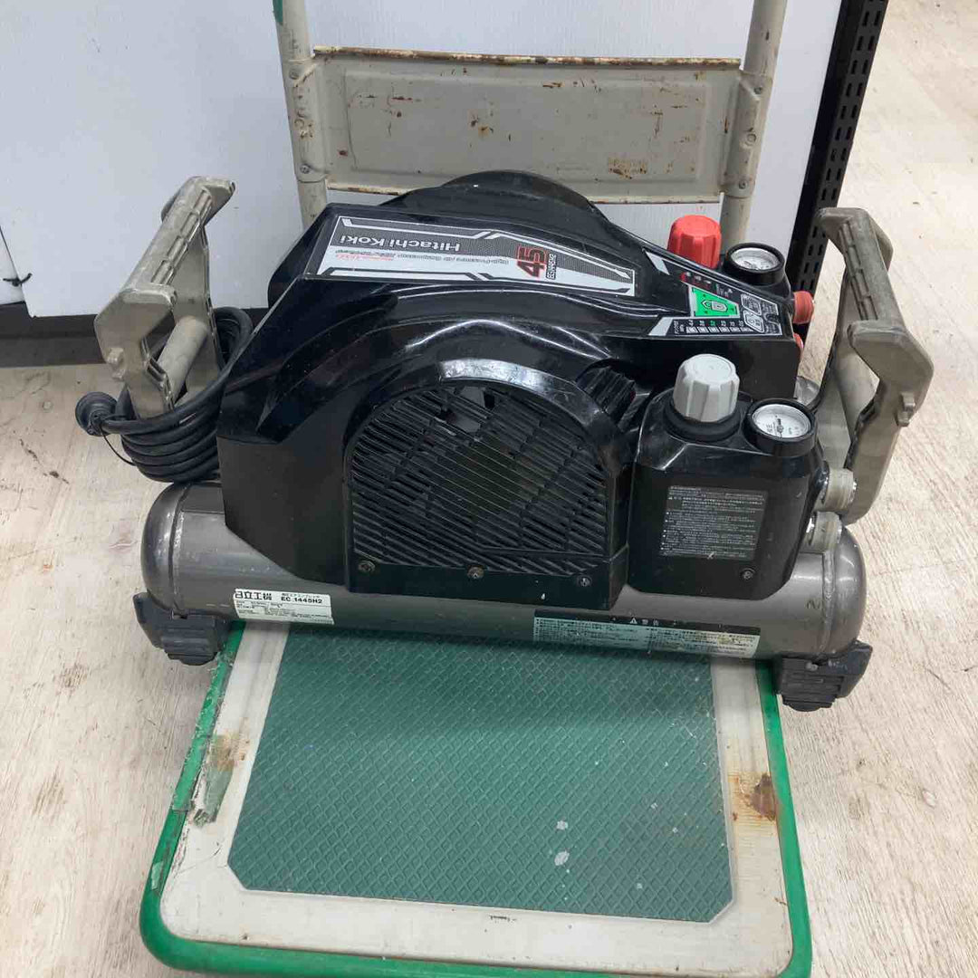 【中古品】ハイコーキ(HIKOKI ※旧:日立工機) エアコンプレッサー EC1445H2 動作確認済み【川越店】