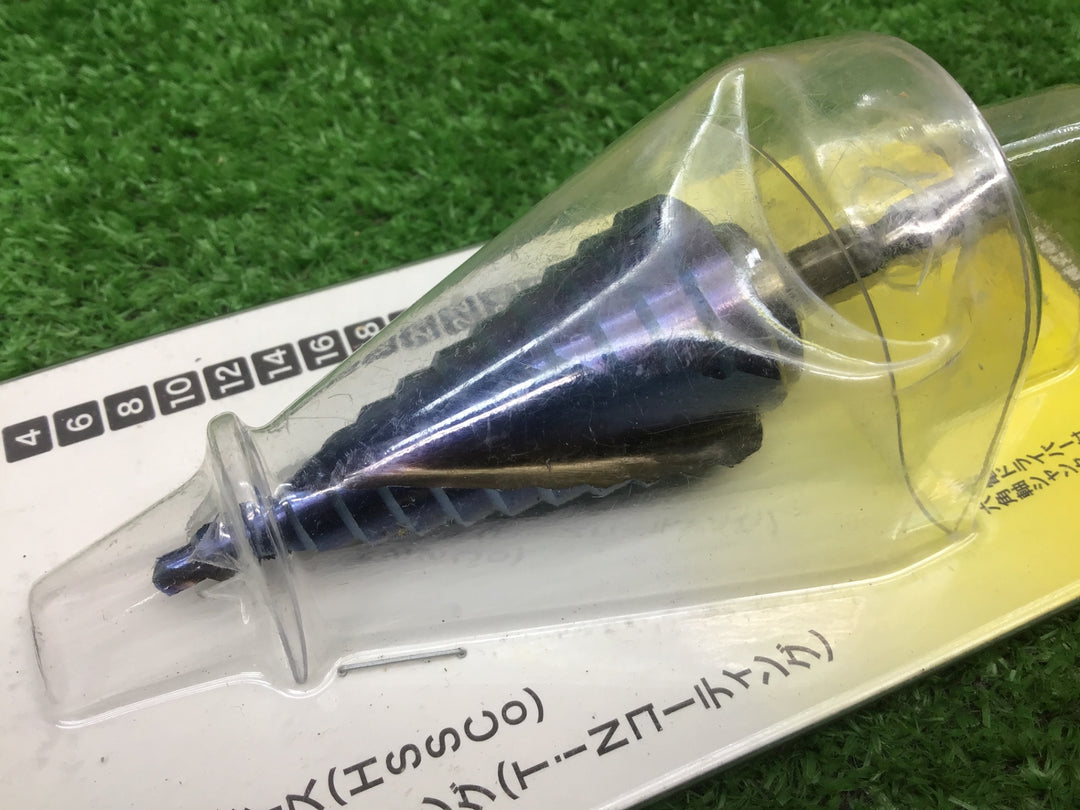 【未使用品(未開封)】ジェフコム (DENSAN) ステップドリル DSCH-428 (スパイラルタイプ) コバルトハイス【富山店】◇Y5コン