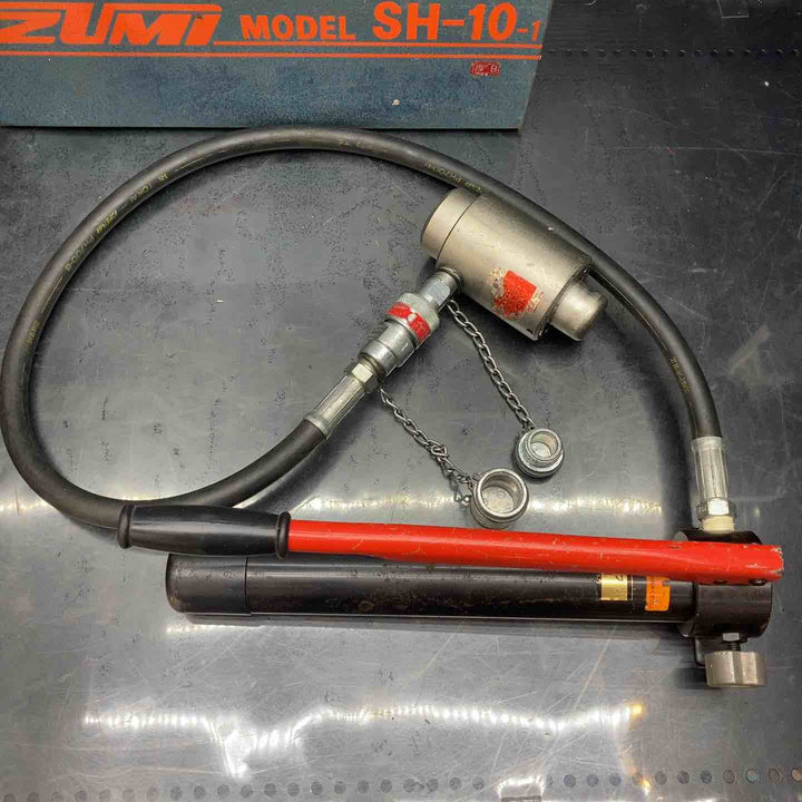 ◇泉精器(IZUMI) 分離型油圧式パンチャ SH-10-1(ポンプHP-180N付)【川越店】