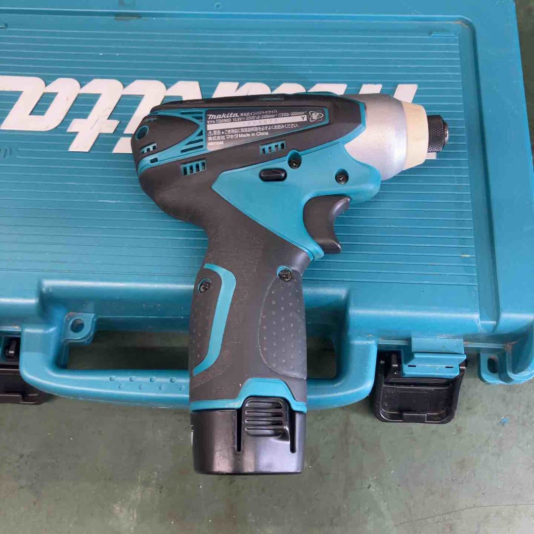 ☆マキタ(makita) 10.8V コードレスインパクトドライバー TD090DWX バッテリー2個付属【戸田店】
