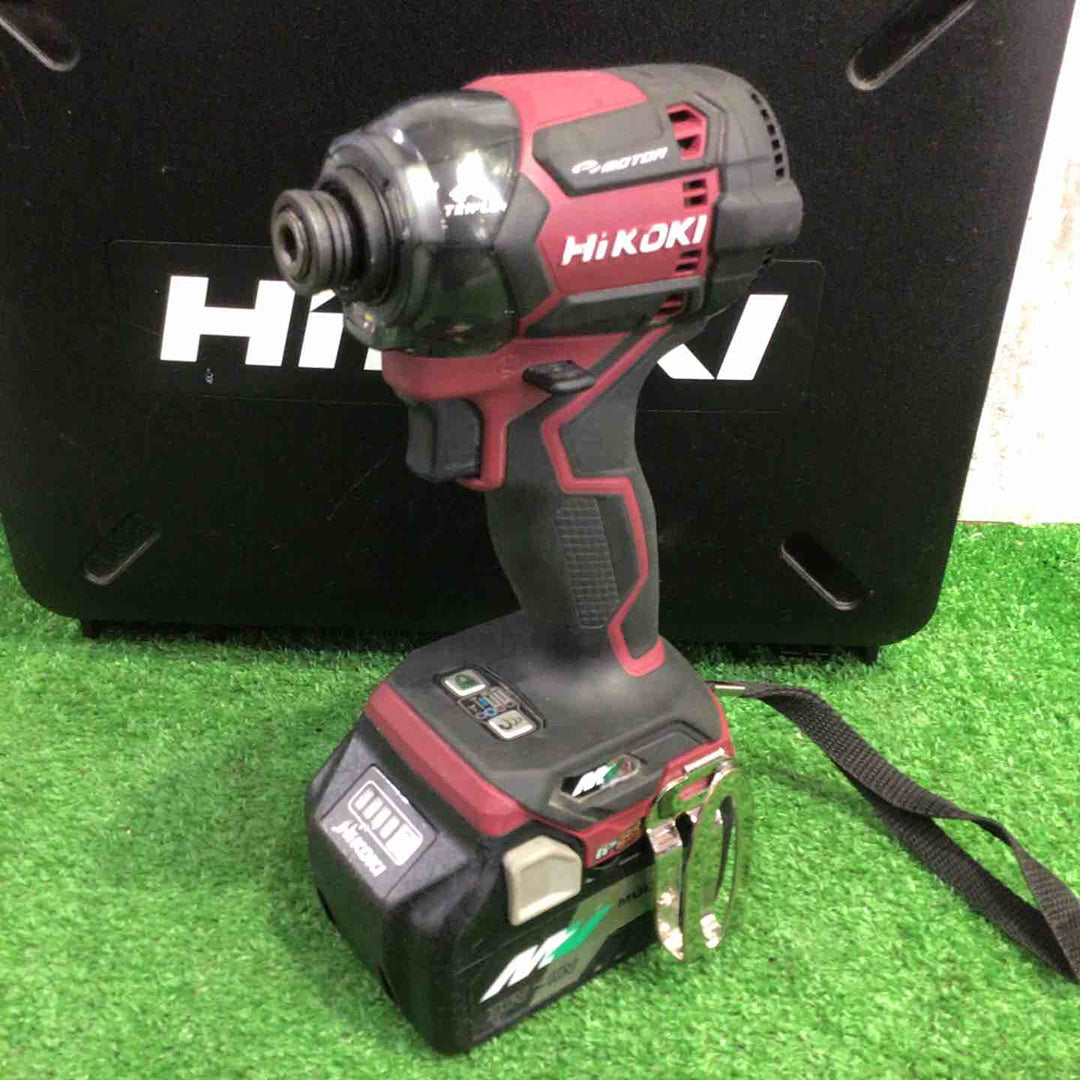 ★ハイコーキ(HIKOKI ※旧:日立工機) コードレスインパクトドライバー WH36DC(2XPR)【町田店】