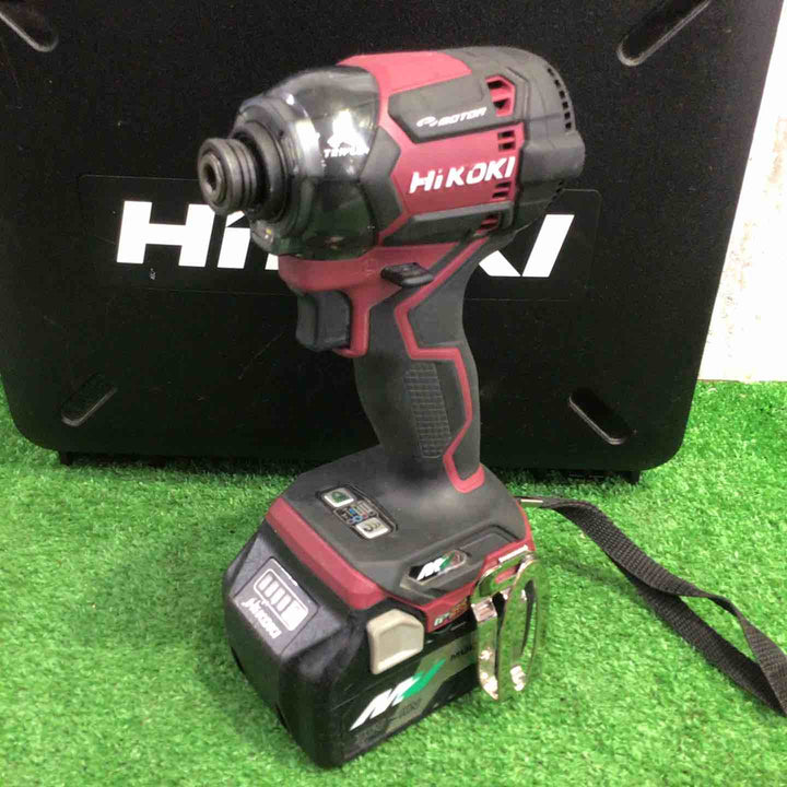★ハイコーキ(HIKOKI ※旧:日立工機) コードレスインパクトドライバー WH36DC(2XPR)【町田店】