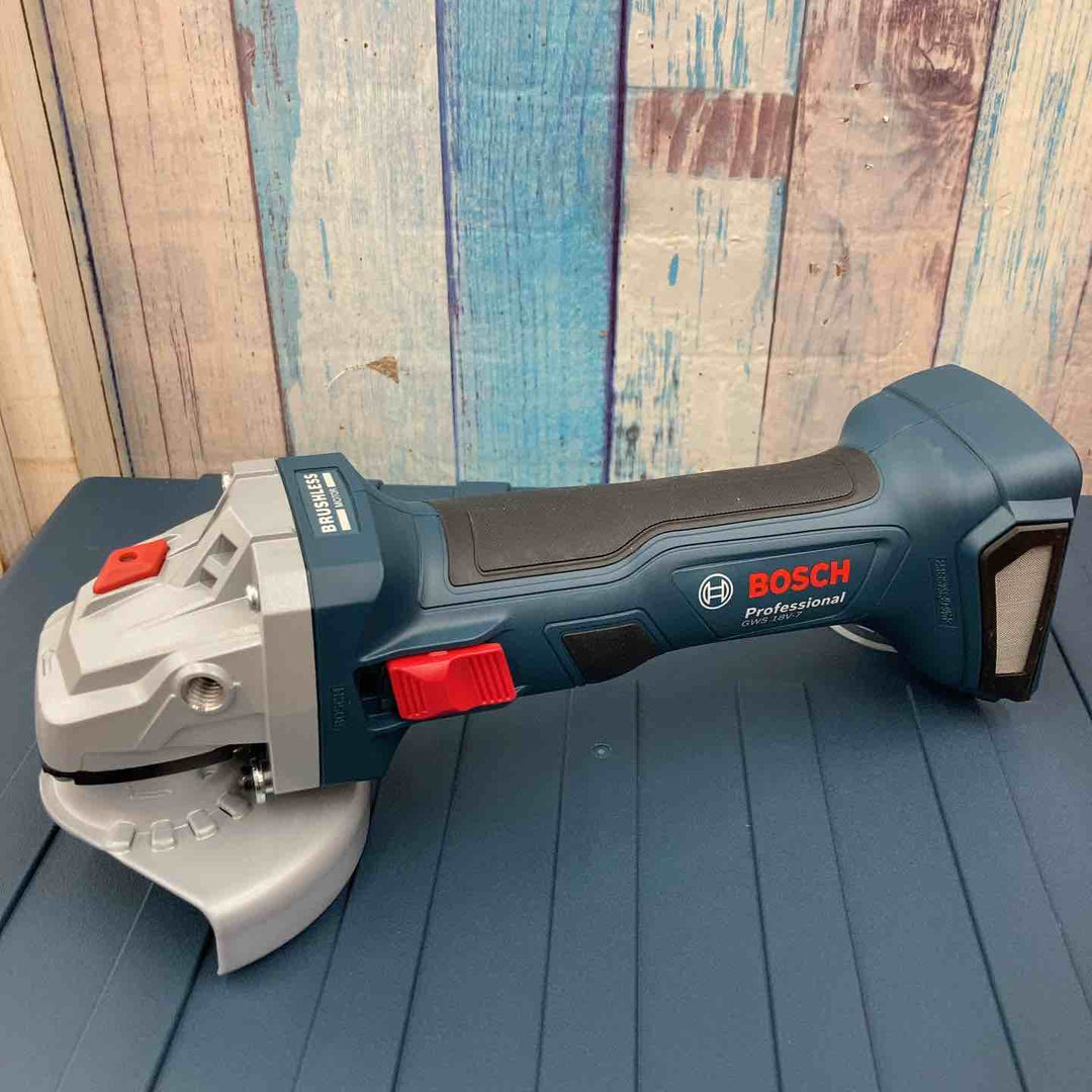 ◇ボッシュ(BOSCH) 18Vコードレスディスクグラインダー (5.0Ahバッテリー1個・充電器・キャリングケース付き) GWS18V-7【柏店】