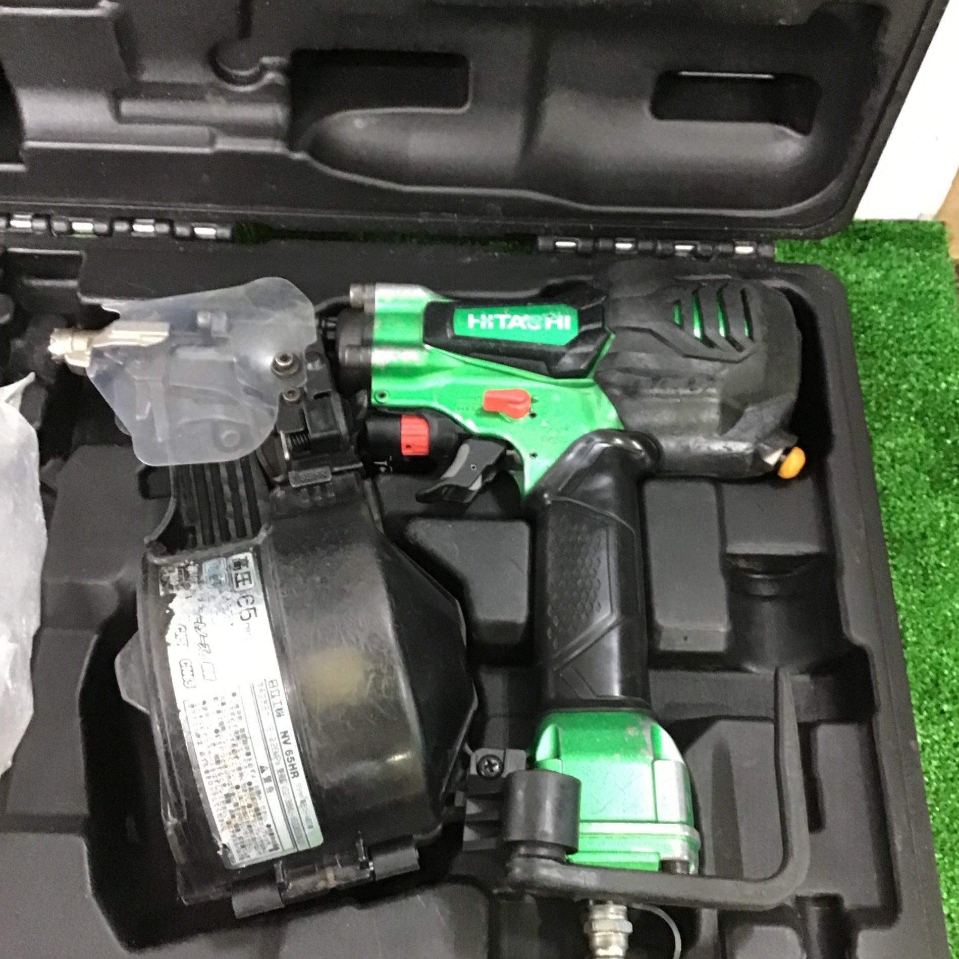 ☆ハイコーキ(HIKOKI ※旧:日立工機) 高圧エア釘打ち機 NV65HR(NL