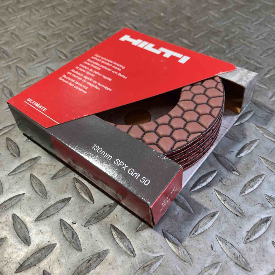 ◇ヒルティ(HILTI) 130 SPX  SPX 仕上げパッド (130mm)　30枚入り #2207450【草加店】