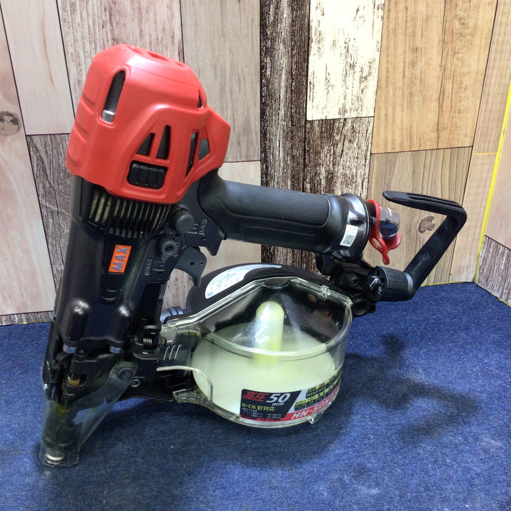 ☆マックス(MAX) 高圧エア釘打ち機 HN-50N3(D)-G【八潮店