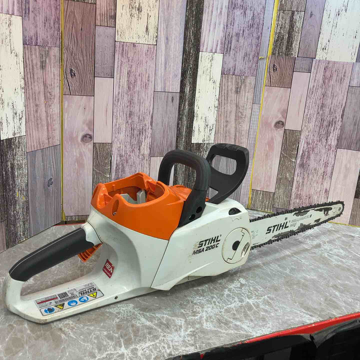 ◇STIHL 充電式チェーンソー MSA 200C【八潮店】