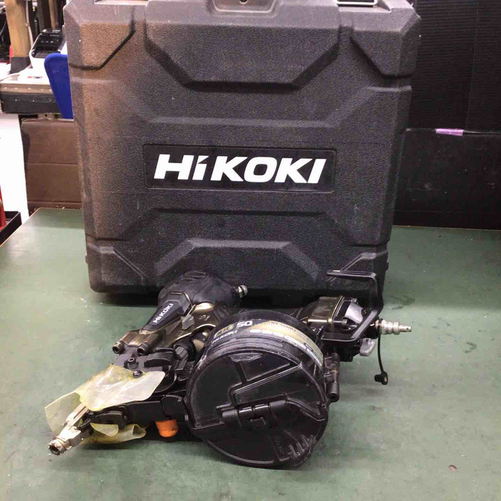 ★ハイコーキ(HIKOKI ※旧:日立工機) 高圧エア釘打ち機 NV50HR2(S)【戸田店】