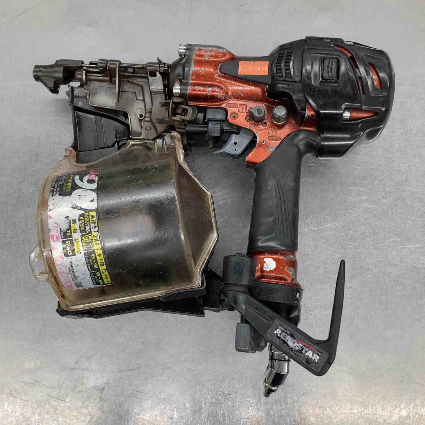 ☆マックス(MAX) 高圧エア釘打ち機 HN-90N6(D)-R【戸田店】 – アクト