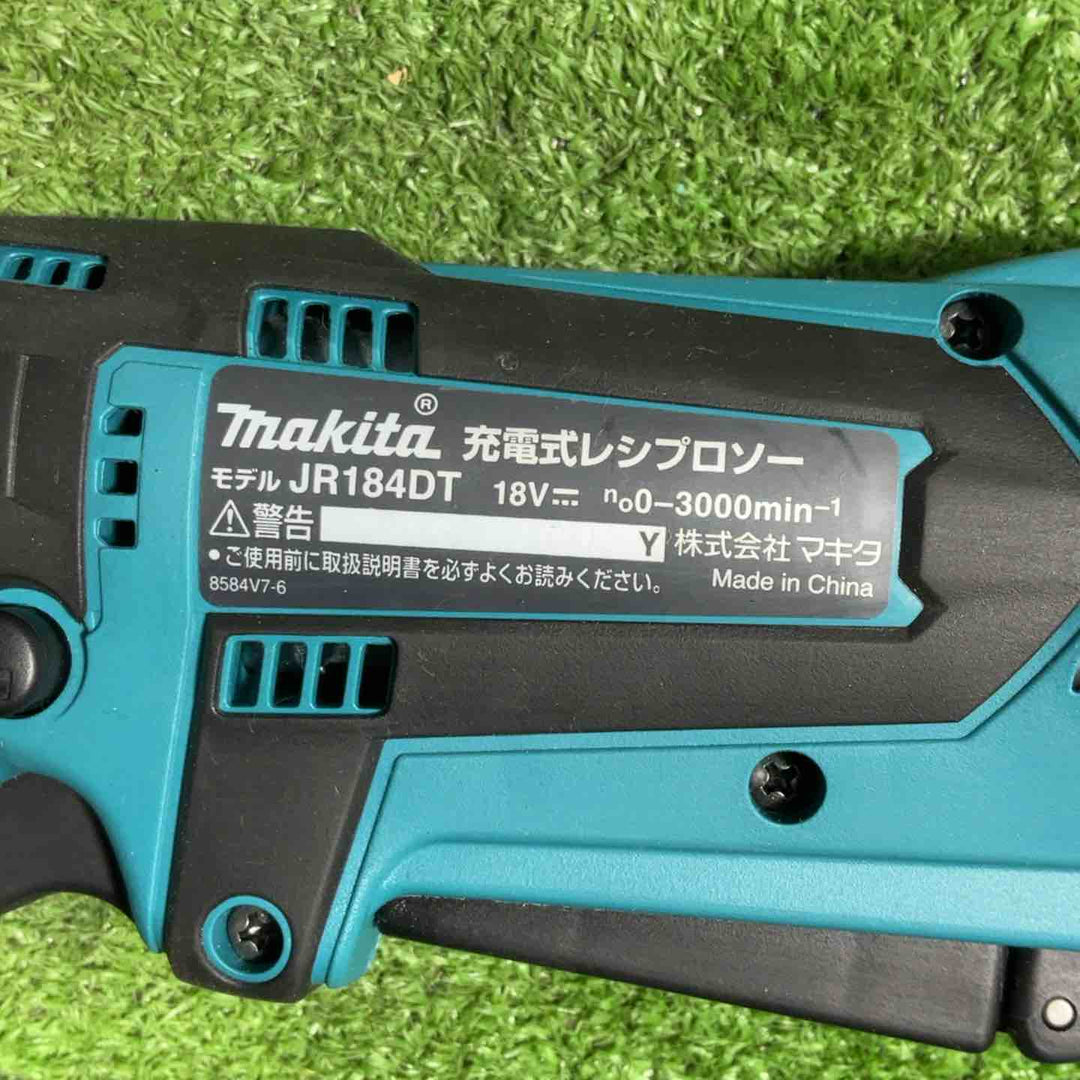 ★マキタ(makita) コードレスレシプロソー JR184DRGT【川口店】
