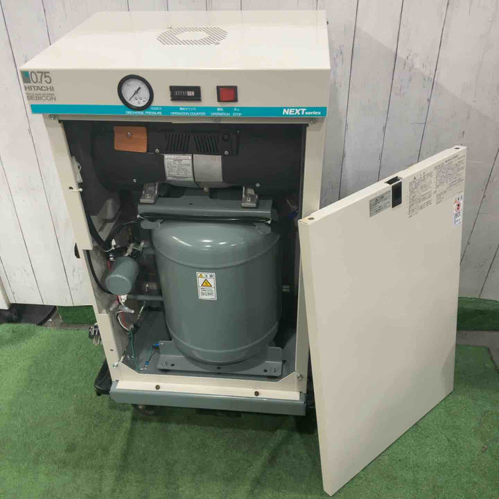 【店頭受取り限定】◇日立産機 パッケージコンプレッサー PO-0.75LETN 動作確認済【川口店】