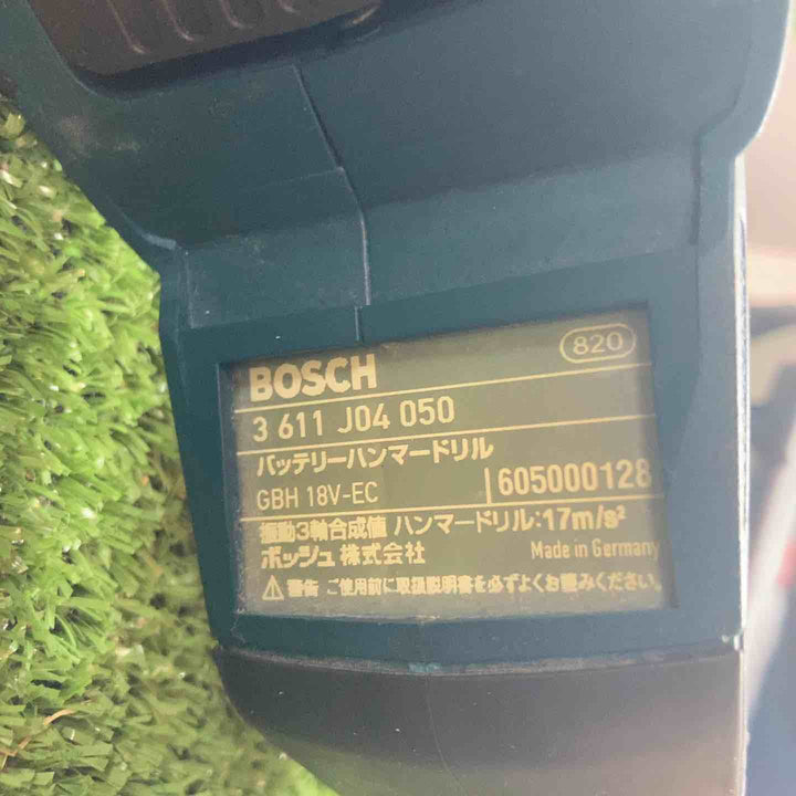 ★ボッシュ(BOSCH) コードレスハンマドリル GBH18V-EC【川崎店】