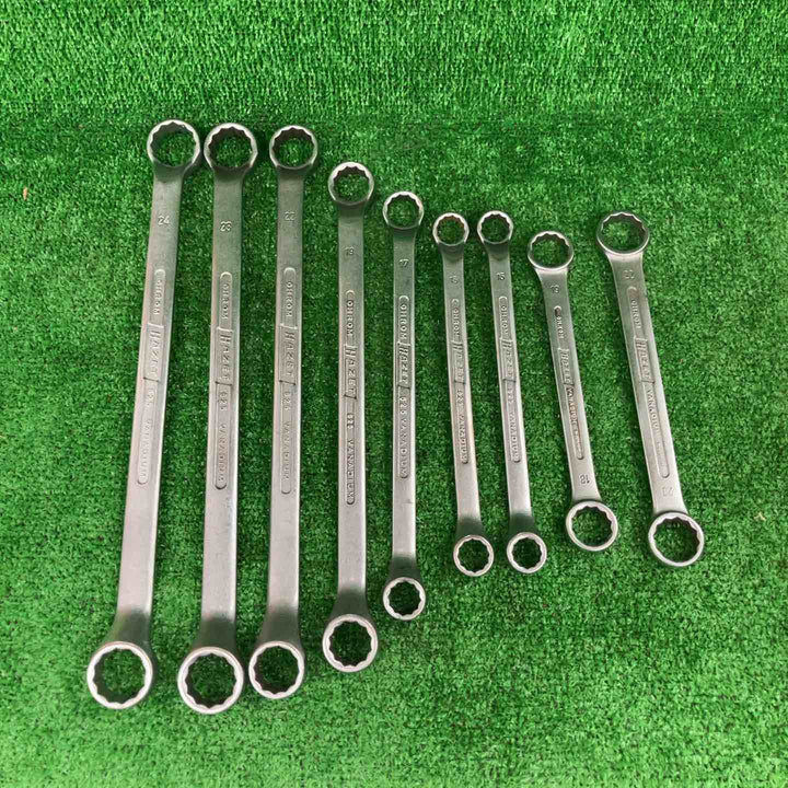 【中古品】▼HAZET メガネレンチ9本セット【川崎店】