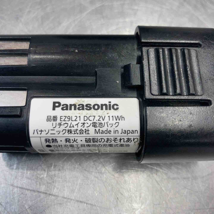【中古品】 パナソニック(Panasonic) 7.2V コードレスペンスティックインパクトドライバー EZ7521LA2S-R フルセット 【東大和店】
