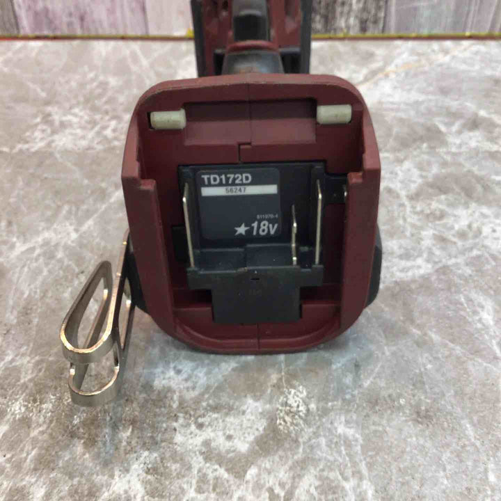 ★マキタ(makita) コードレスインパクトドライバー TD172DZAR【八潮店】
