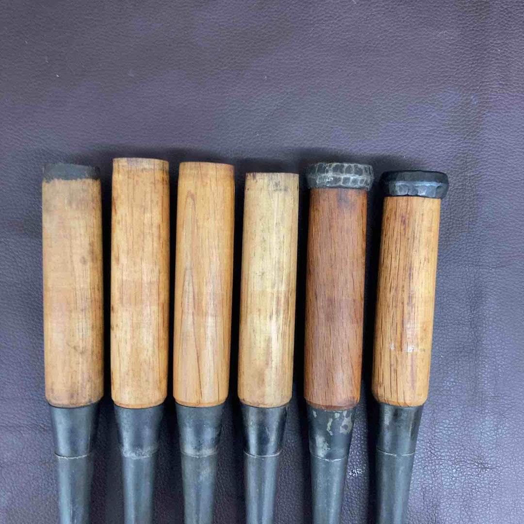 【超お得】 【まとめ売り】 【中古美品】 鑿 石流 同サイズ6本セット のみ 鉋 かんな 鋸 大工 和工具 骨董品 【東大和店】