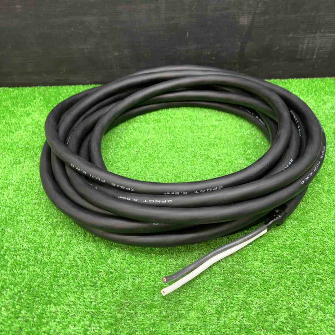 富士電線 2種EPゴム絶縁クロロプレンゴムキャブタイヤケーブル 5.5m㎡ 3心 2PNCT5.5SQ×3C 4巻セット【電材館越谷店】
