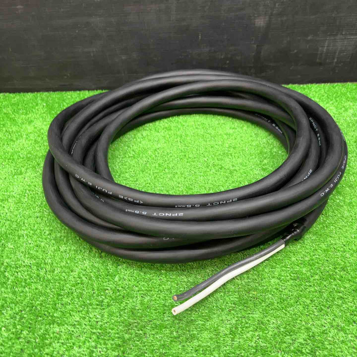 富士電線 2種EPゴム絶縁クロロプレンゴムキャブタイヤケーブル 5.5m㎡ 3心 2PNCT5.5SQ×3C 4巻セット【電材館越谷店】